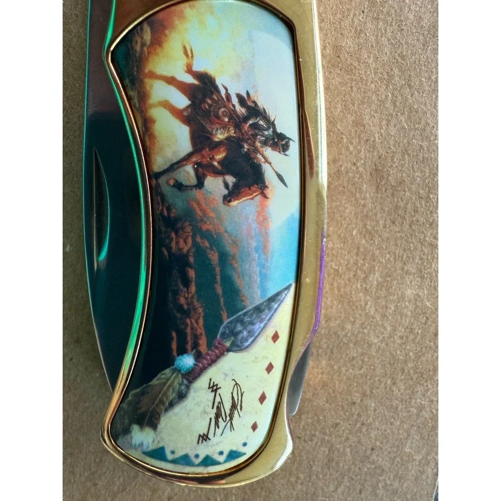Spirit of the plain collectors knife 4 inches